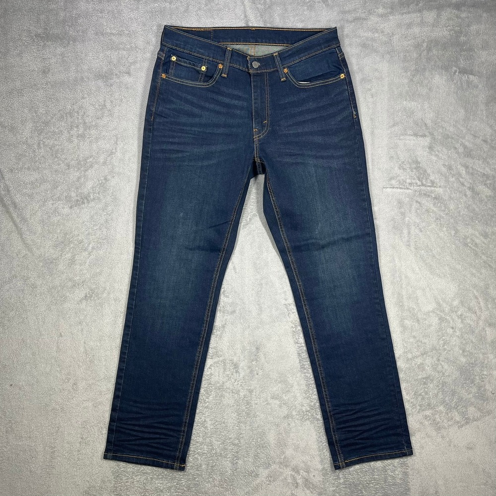 Levi's 511 Slim Jeans Mens 32x32(31) Dark Wash Blue Stretch Denim 18181-0014